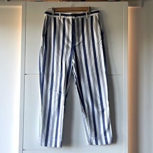 Blue stripe Madewell pants
